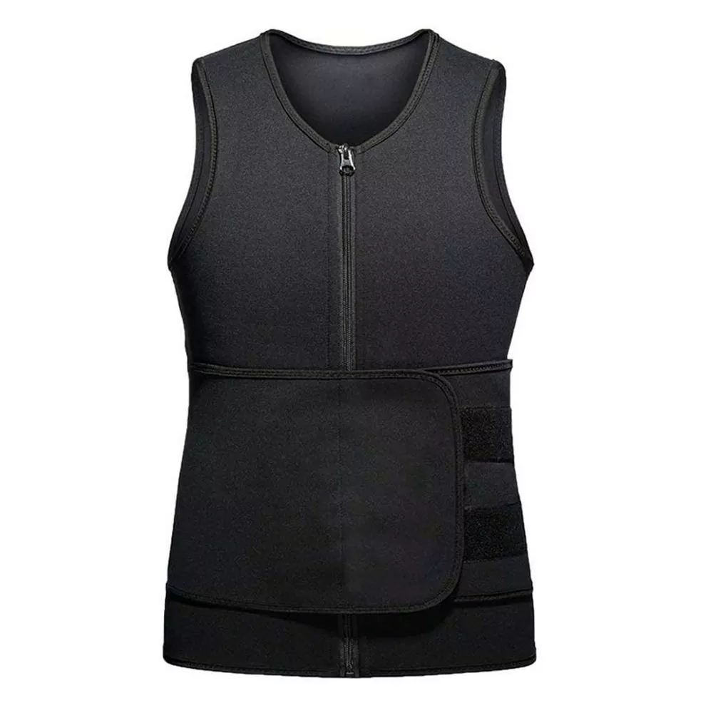 Costum de saună fără mâneci, model sport, pentru bărbați